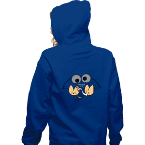 Shirts Zippered Hoodies, Unisex / Small / Royal Blue Unfortunate Cookie