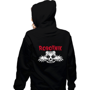 Secret_Shirts Zippered Hoodies, Unisex / Small / Black Punk Egg