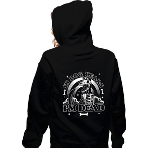 Shirts Zippered Hoodies, Unisex / Small / Black In Dog Year