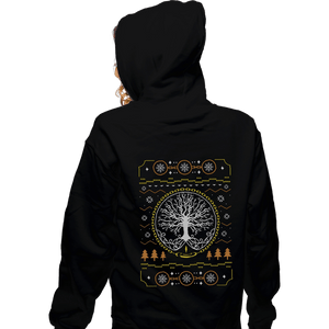 Shirts Zippered Hoodies, Unisex / Small / Black Grace Golden Tree Ugly Sweater