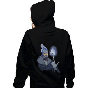 Shirts Zippered Hoodies, Unisex / Small / Black Finger Flame