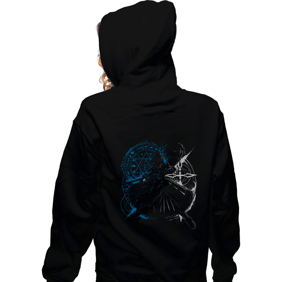 Shirts Zippered Hoodies, Unisex / Small / Black Servant
