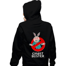 Load image into Gallery viewer, Secret_Shirts Zippered Hoodies, Unisex / Small / Black GhostBuster
