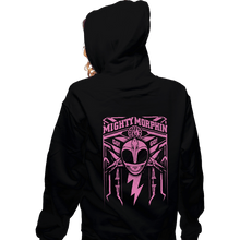 Load image into Gallery viewer, Shirts Zippered Hoodies, Unisex / Small / Black Pink Ranger
