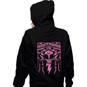 Shirts Zippered Hoodies, Unisex / Small / Black Pink Ranger