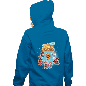 Secret_Shirts Zippered Hoodies, Unisex / Small / Royal Blue Animal Crossing Cooking