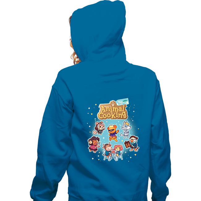 Secret_Shirts Zippered Hoodies, Unisex / Small / Royal Blue Animal Crossing Cooking