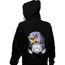 Load image into Gallery viewer, Daily_Deal_Shirts Zippered Hoodies, Unisex / Small / Black Owlbear Dice
