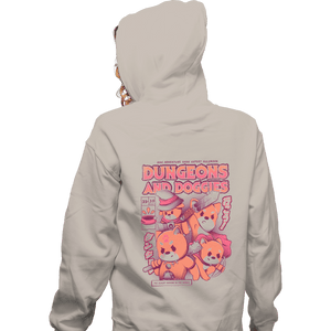 Shirts Zippered Hoodies, Unisex / Small / White Dungeons And Doggies