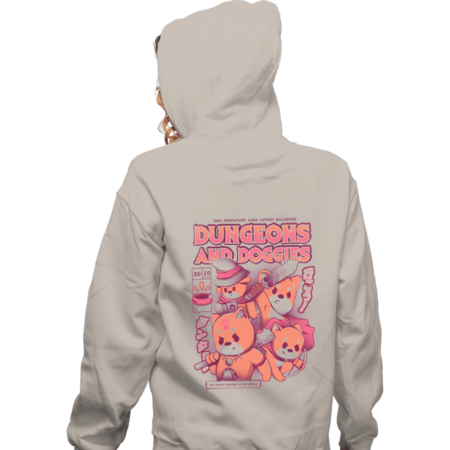 Shirts Zippered Hoodies, Unisex / Small / White Dungeons And Doggies