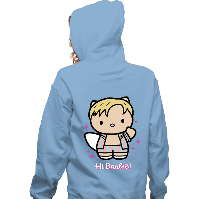 Daily_Deal_Shirts Zippered Hoodies, Unisex / Small / Royal Blue Waving Doll