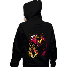 Load image into Gallery viewer, Daily_Deal_Shirts Zippered Hoodies, Unisex / Small / Black Diable Jambe
