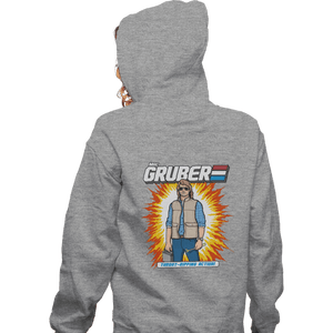 Shirts Zippered Hoodies, Unisex / Small / Sports Grey MacGruber