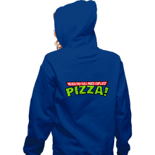 Load image into Gallery viewer, Daily_Deal_Shirts Zippered Hoodies, Unisex / Small / Royal Blue Wise Men Say...
