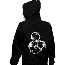 Load image into Gallery viewer, Secret_Shirts Zippered Hoodies, Unisex / Small / Black Sandworm
