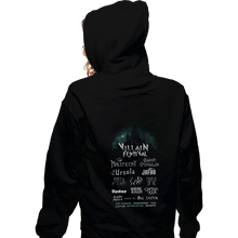 Load image into Gallery viewer, Shirts Zippered Hoodies, Unisex / Small / Black Villains Festival
