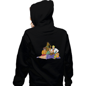 Shirts Zippered Hoodies, Unisex / Small / Black Mystery Club