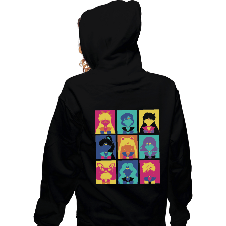 Shirts Zippered Hoodies, Unisex / Small / Black Sailor Pop