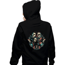 Load image into Gallery viewer, Daily_Deal_Shirts Zippered Hoodies, Unisex / Small / Black Masked Homies
