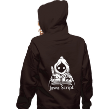 Load image into Gallery viewer, Shirts Zippered Hoodies, Unisex / Small / Dark Chocolate Jawa Script
