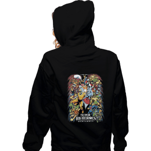 Shirts Pullover Hoodies, Unisex / Small / Black Super HB Heroes