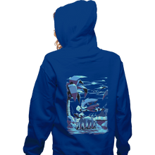 Load image into Gallery viewer, Shirts Zippered Hoodies, Unisex / Small / Royal Blue Green Hill Zone

