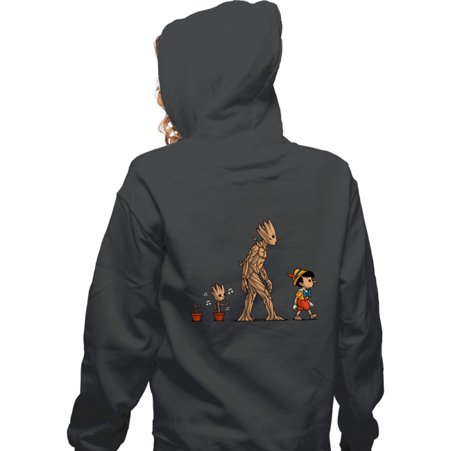 Shirts Zippered Hoodies, Unisex / Small / Dark Heather Galactic Evolution