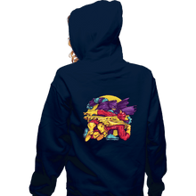 Load image into Gallery viewer, Daily_Deal_Shirts Zippered Hoodies, Unisex / Small / Navy The Bart Knight
