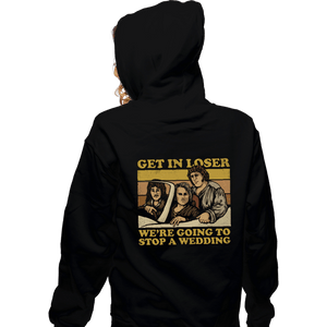 Secret_Shirts Zippered Hoodies, Unisex / Small / Black We're Going To A Wedding