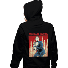 Load image into Gallery viewer, Shirts Zippered Hoodies, Unisex / Small / Black Michael Myers

