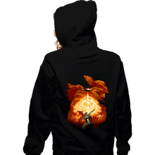Load image into Gallery viewer, Daily_Deal_Shirts Zippered Hoodies, Unisex / Small / Black Elden Adventure
