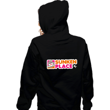 Load image into Gallery viewer, Shirts Zippered Hoodies, Unisex / Small / Black Sunken Place
