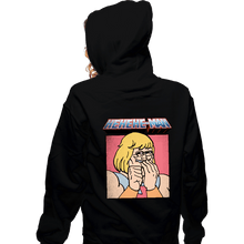 Load image into Gallery viewer, Daily_Deal_Shirts Zippered Hoodies, Unisex / Small / Black HEHEHE  Man
