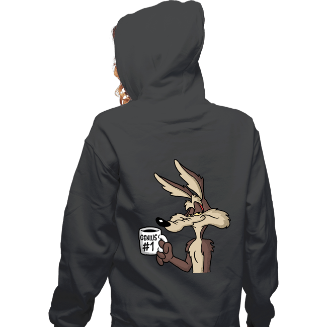 Daily_Deal_Shirts Zippered Hoodies, Unisex / Small / Dark Heather Genius #1