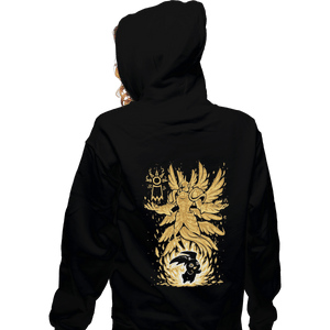 Shirts Zippered Hoodies, Unisex / Small / Black Digital Hope Within