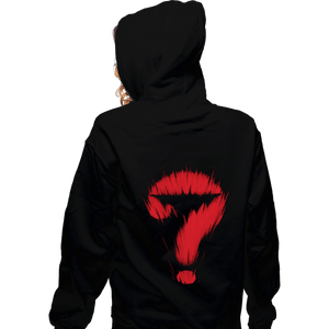 Shirts Zippered Hoodies, Unisex / Small / Black Bat Warning