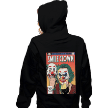 Load image into Gallery viewer, Shirts Pullover Hoodies, Unisex / Small / Black Smile Clown
