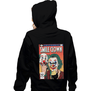 Shirts Pullover Hoodies, Unisex / Small / Black Smile Clown