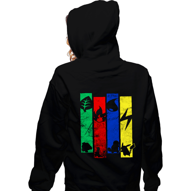 Shirts Zippered Hoodies, Unisex / Small / Black Pokestreaks