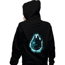 Load image into Gallery viewer, Secret_Shirts Zippered Hoodies, Unisex / Small / Black Hyperdriving

