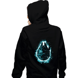 Secret_Shirts Zippered Hoodies, Unisex / Small / Black Hyperdriving