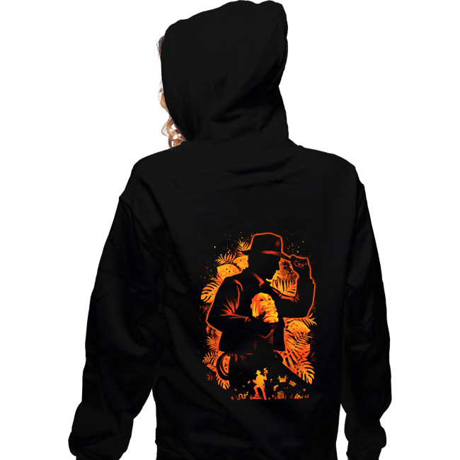 Secret_Shirts Zippered Hoodies, Unisex / Small / Black Archaeologist
