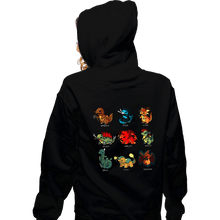 Load image into Gallery viewer, Shirts Zippered Hoodies, Unisex / Small / Black Dino Role Play
