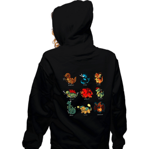 Shirts Zippered Hoodies, Unisex / Small / Black Dino Role Play