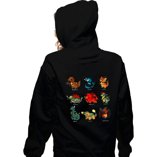 Shirts Zippered Hoodies, Unisex / Small / Black Dino Role Play