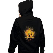 Load image into Gallery viewer, Shirts Pullover Hoodies, Unisex / Small / Black Zuko Art

