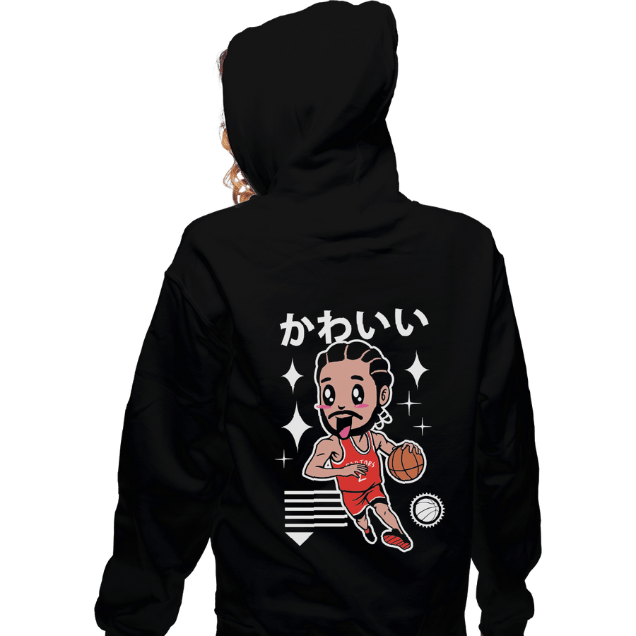 Shirts Zippered Hoodies, Unisex / Small / Black Kawaii Leonard