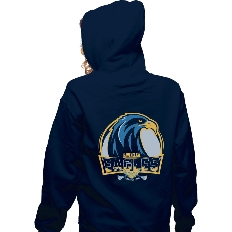 Shirts Zippered Hoodies, Unisex / Small / Navy Ravenclaw Eagles