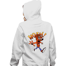 Load image into Gallery viewer, Shirts Zippered Hoodies, Unisex / Small / White Whoa!
