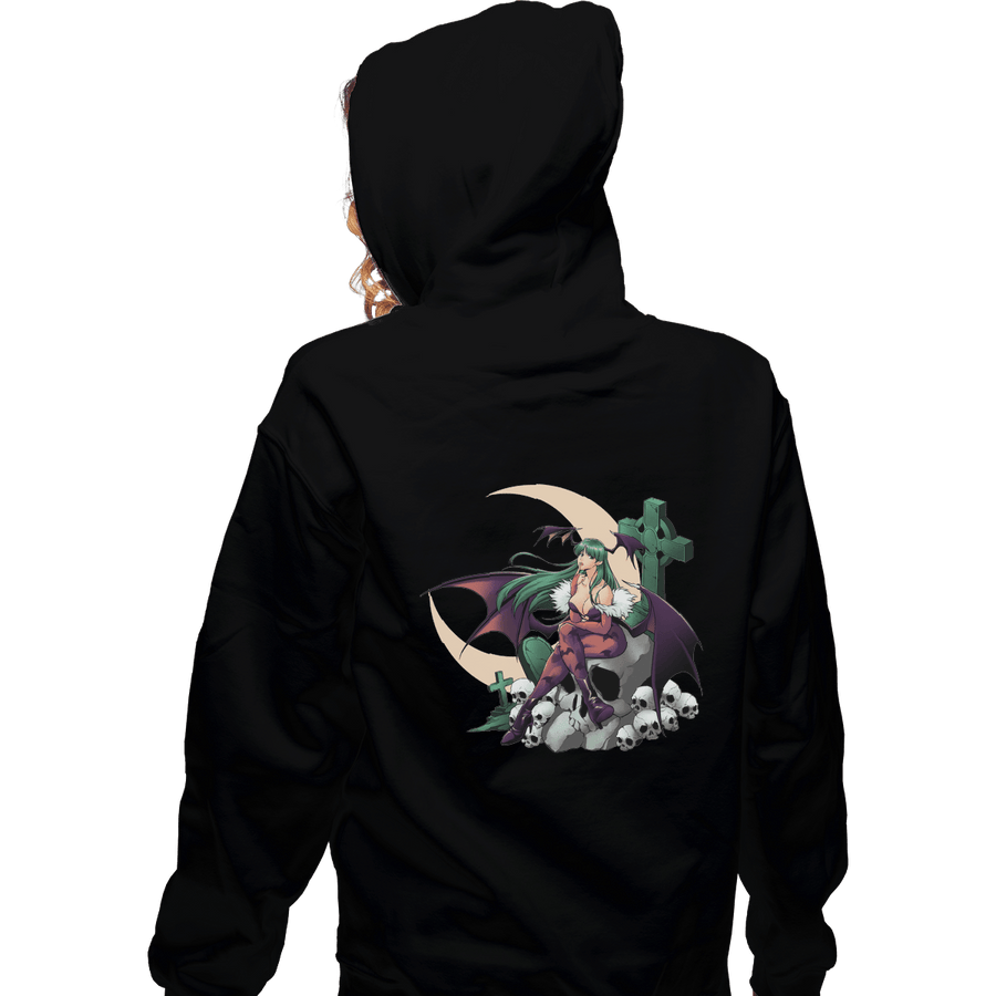 Shirts Zippered Hoodies, Unisex / Small / Black Night Warrior